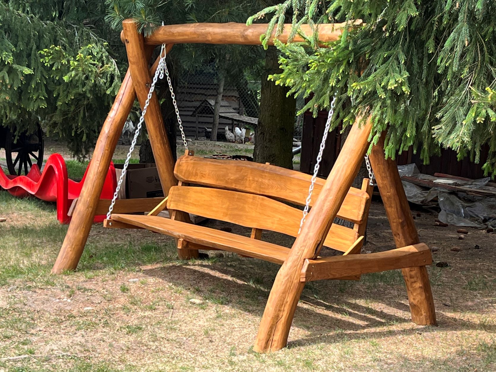 agátové hojdačky